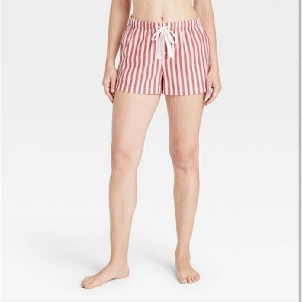 Women's Plaid Flannel Pajama Shorts
